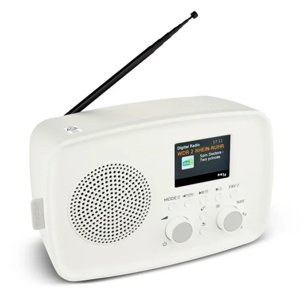 Medion LIFE DAB+ Radio DRE-1 weiß
