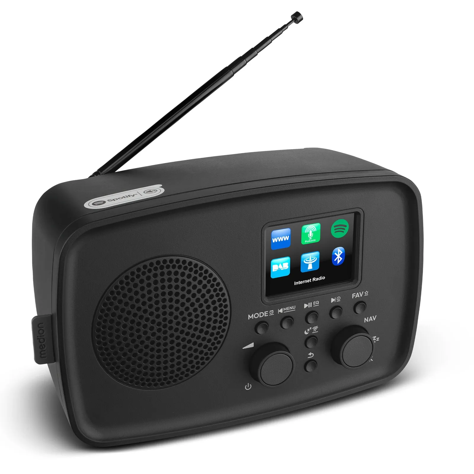 PI_772295765 Medion LIFE Internetradio IRE-1 schwarz - Slika 1