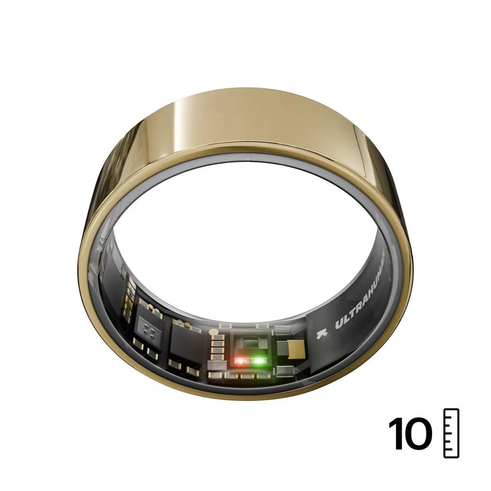 PI_773201193 Ultrahuman AIR Smart Ring Bionic Gold Größe 10 - Slika 1