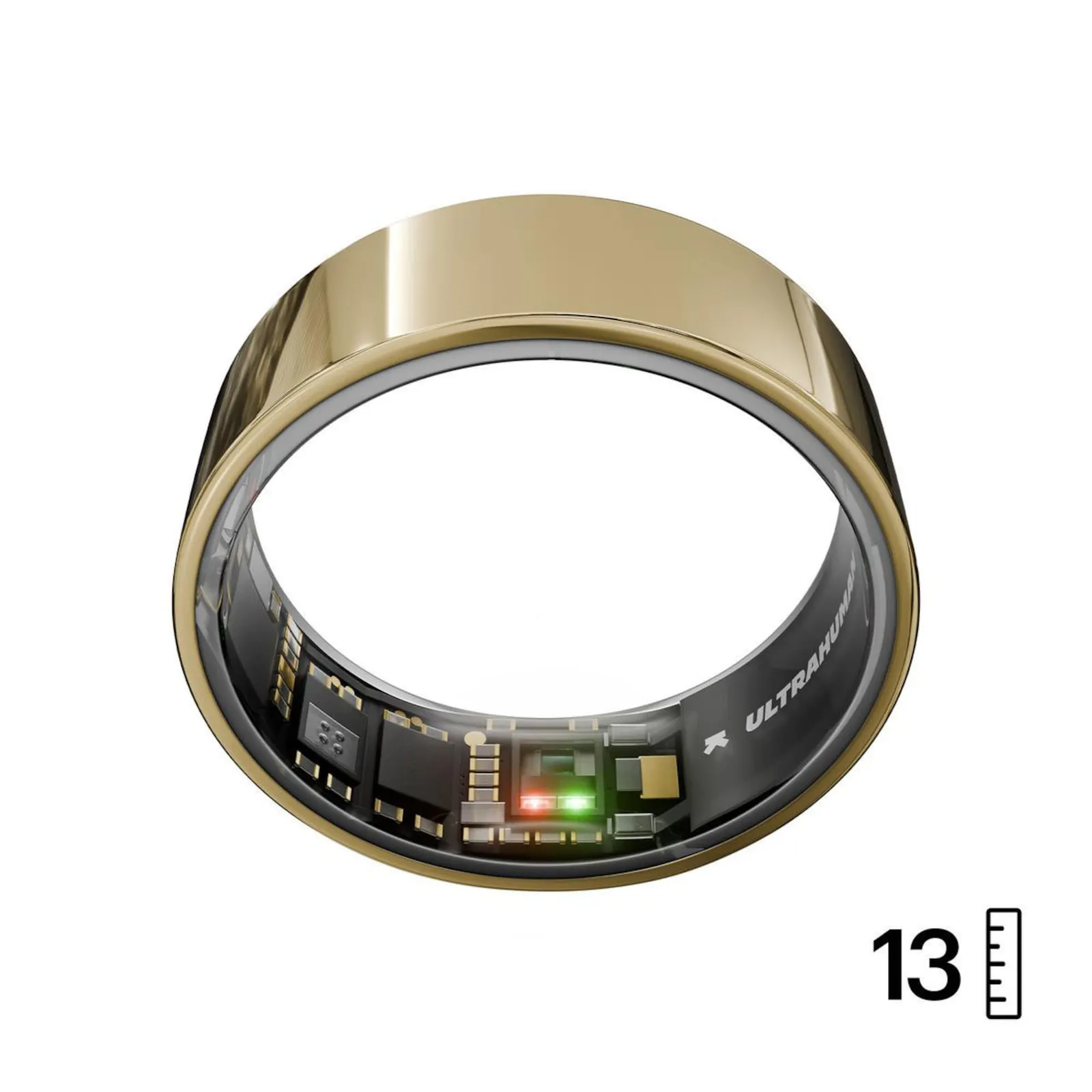 PI_773204577 Ultrahuman AIR Smart Ring Bionic Gold Größe 13 - Slika 1