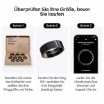Ultrahuman AIR Smart Ring Aster Black Größe 11 - Slika 2