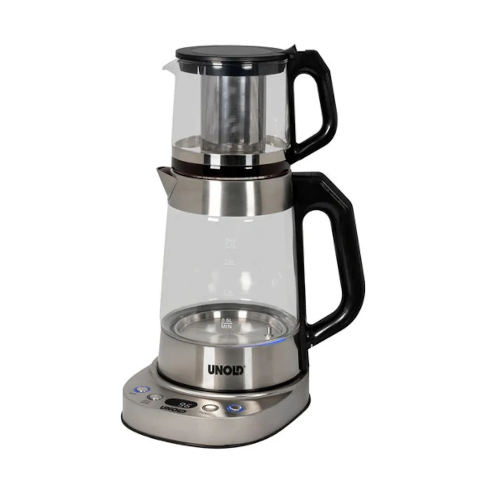 PI_774673006 Unold 18215 Samowar Selin 1,7 l 1800 W Edelstahl - Slika 1