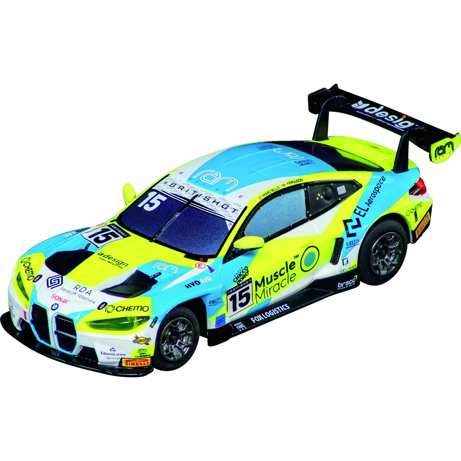 PI_775241107 Carrera Hybrid BMW M4 GT3 RAM Racing, No. 15 - Slika 1