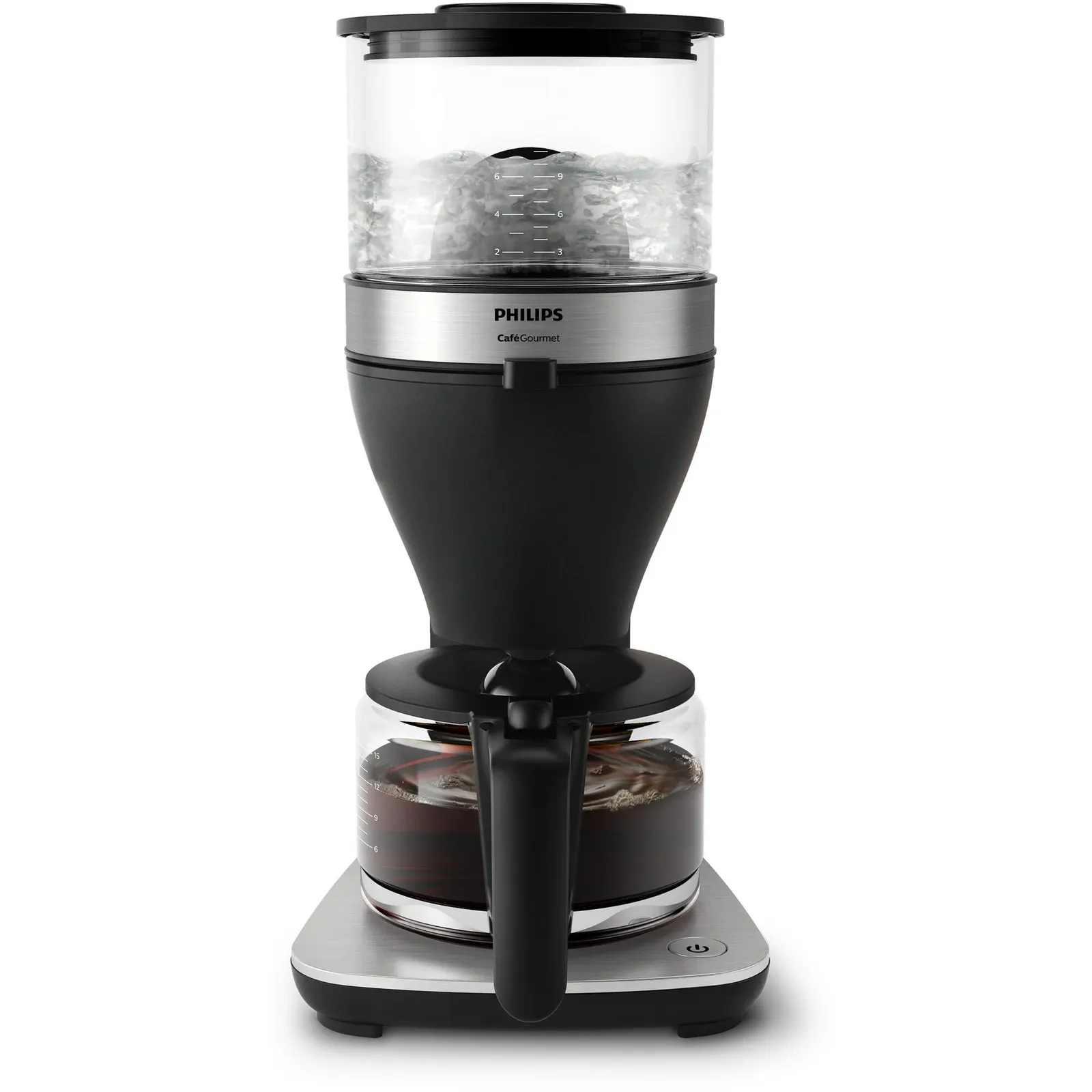 PI_776355849 Philips HD5416/60 Café Gourmet Kaffeemaschine schwarz Boil and Brew - Slika 1