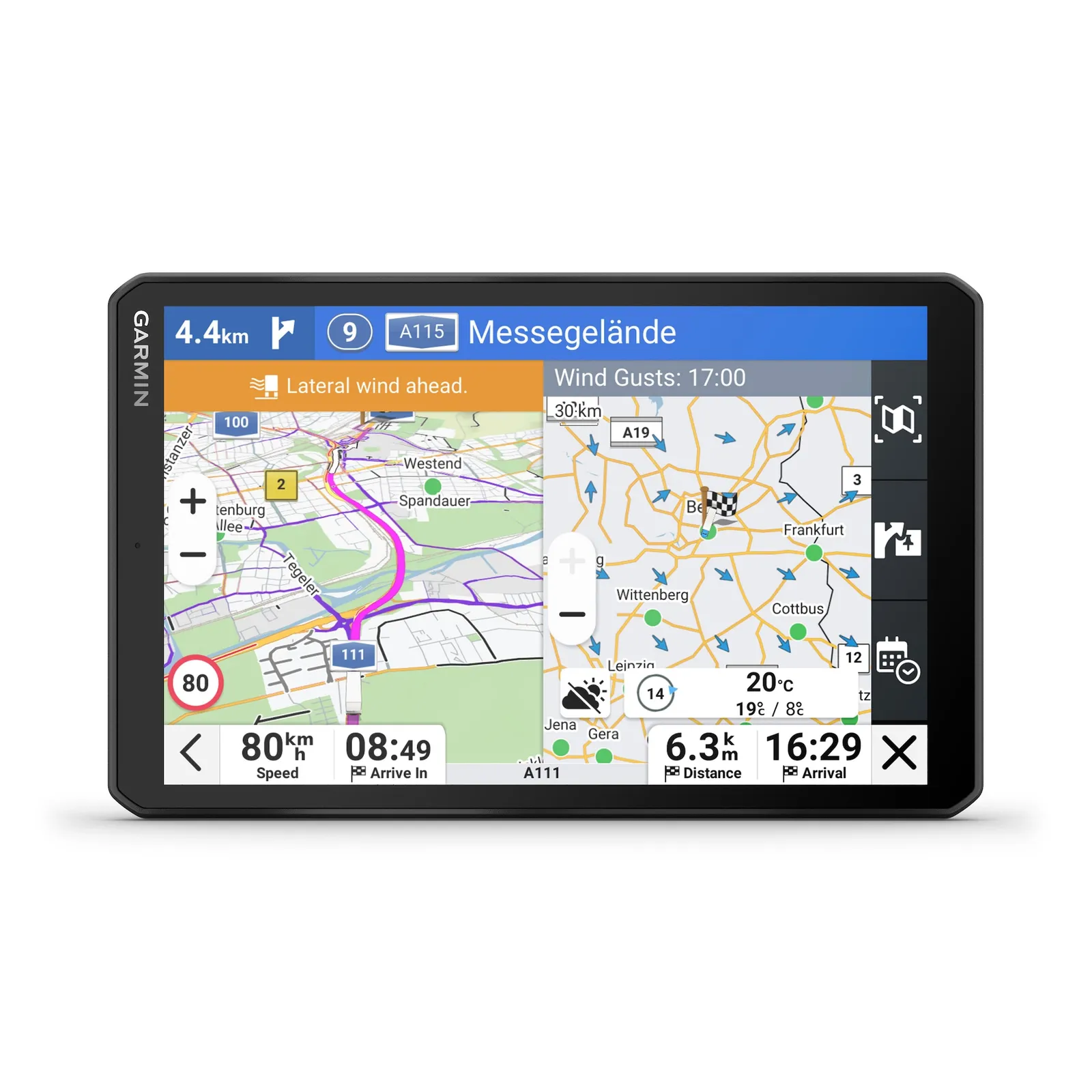 PI_778266349 Garmin dezl LGV820 EU MT-D Navigationsgerät GPS/Gallileo - Slika 1