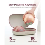 Momcozy Air 1 Mobile Milchpumpe, Doppel, mit Akku, Aufbewahrungsbox/Ladecase - Slika 2