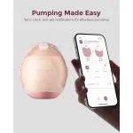 Momcozy Air 1 Mobile Milchpumpe, Doppel, mit Akku, Aufbewahrungsbox/Ladecase - Slika 3