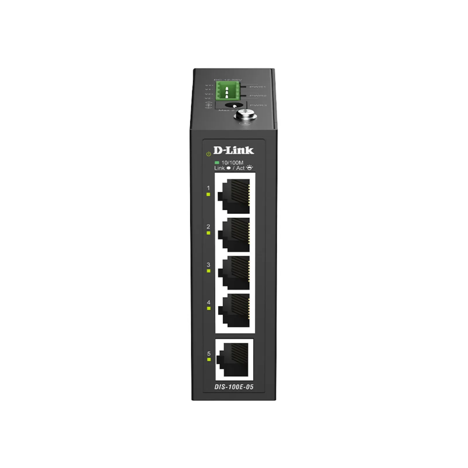PI_782767553 D-Link DIS-100E-05 5-Port Industrial Unmanaged Switch - Slika 1