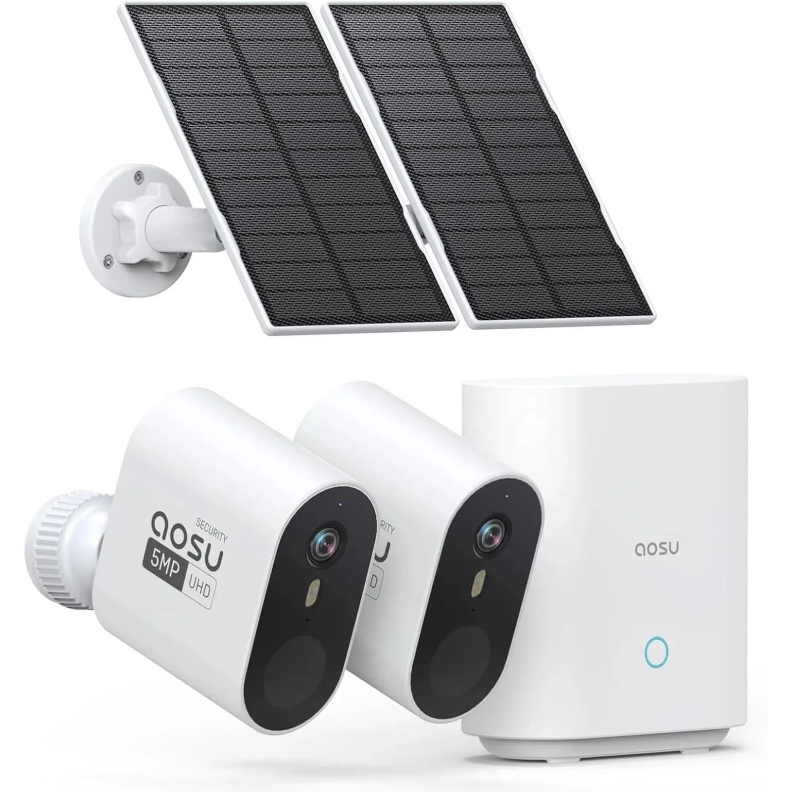 PI_784897157 AOSU Smart Security SolarCam System Max-2 Cameras - Slika 1