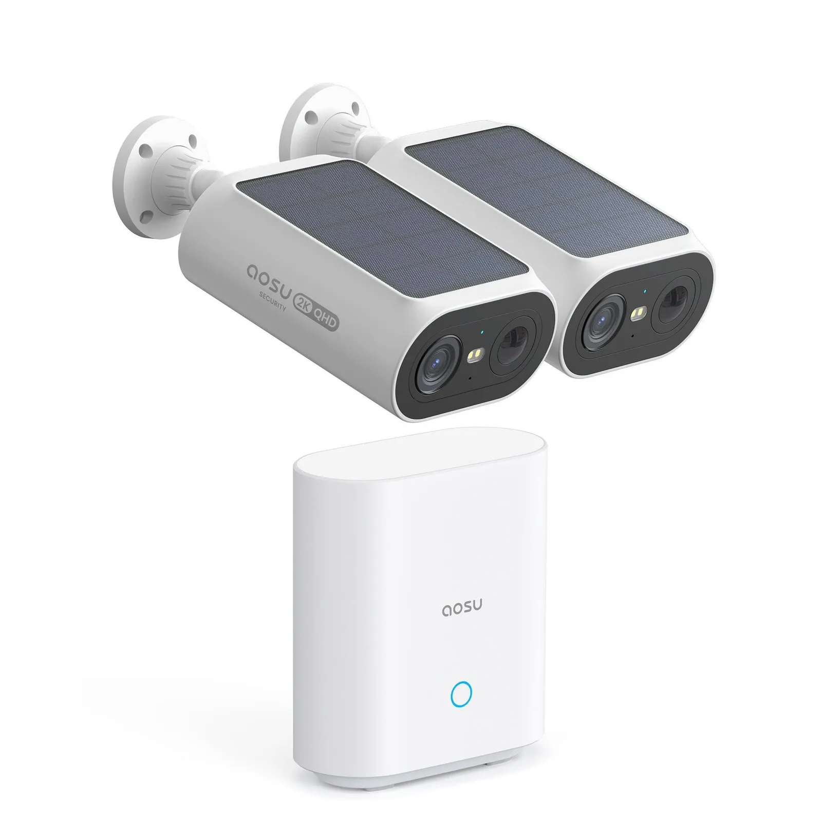 PI_784898604 AOSU Smart Security SolarCam P1 SE System 2-Cam Kit - Slika 1