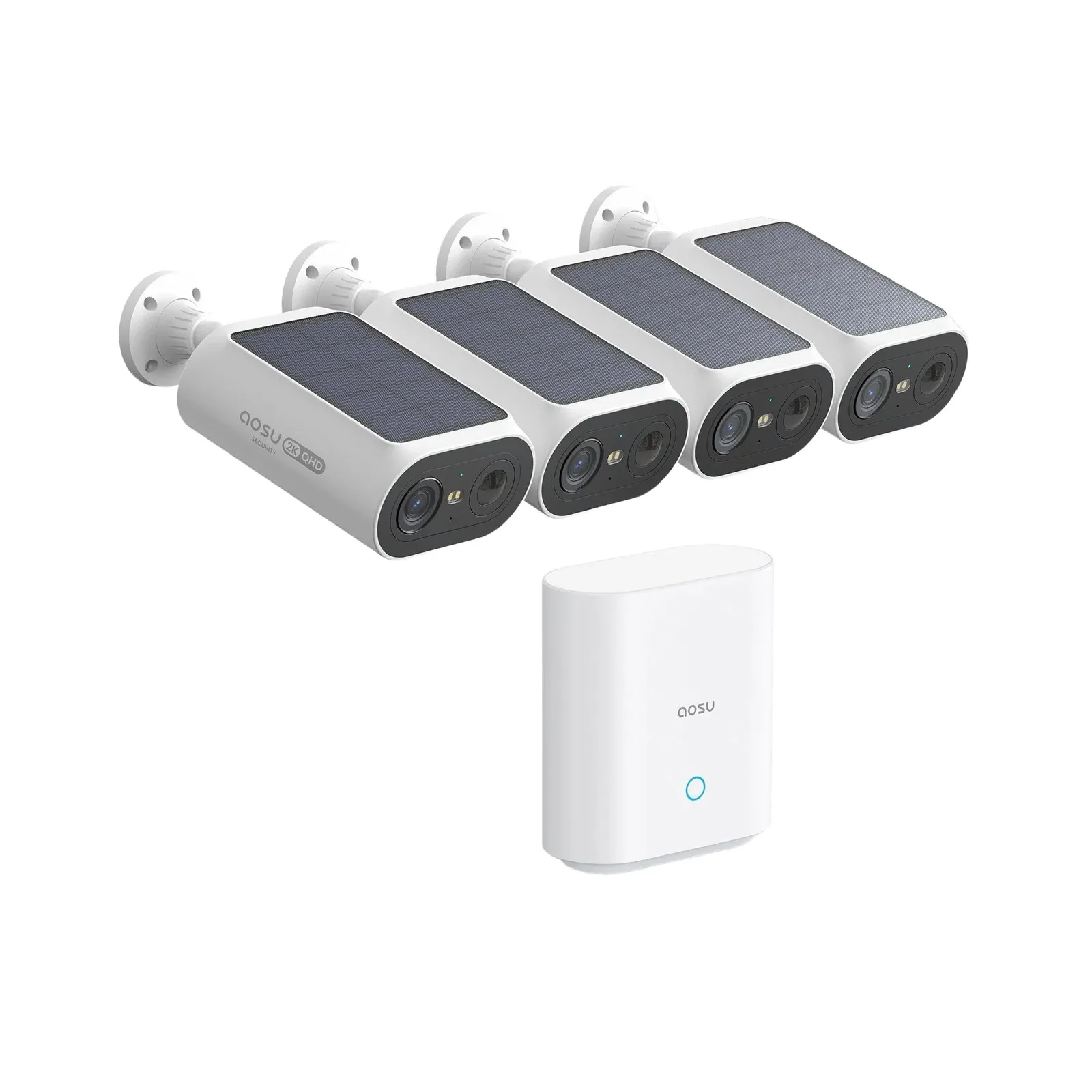 PI_784898858 AOSU Smart Security SolarCam P1 SE System 4-Cam Kit - Slika 1