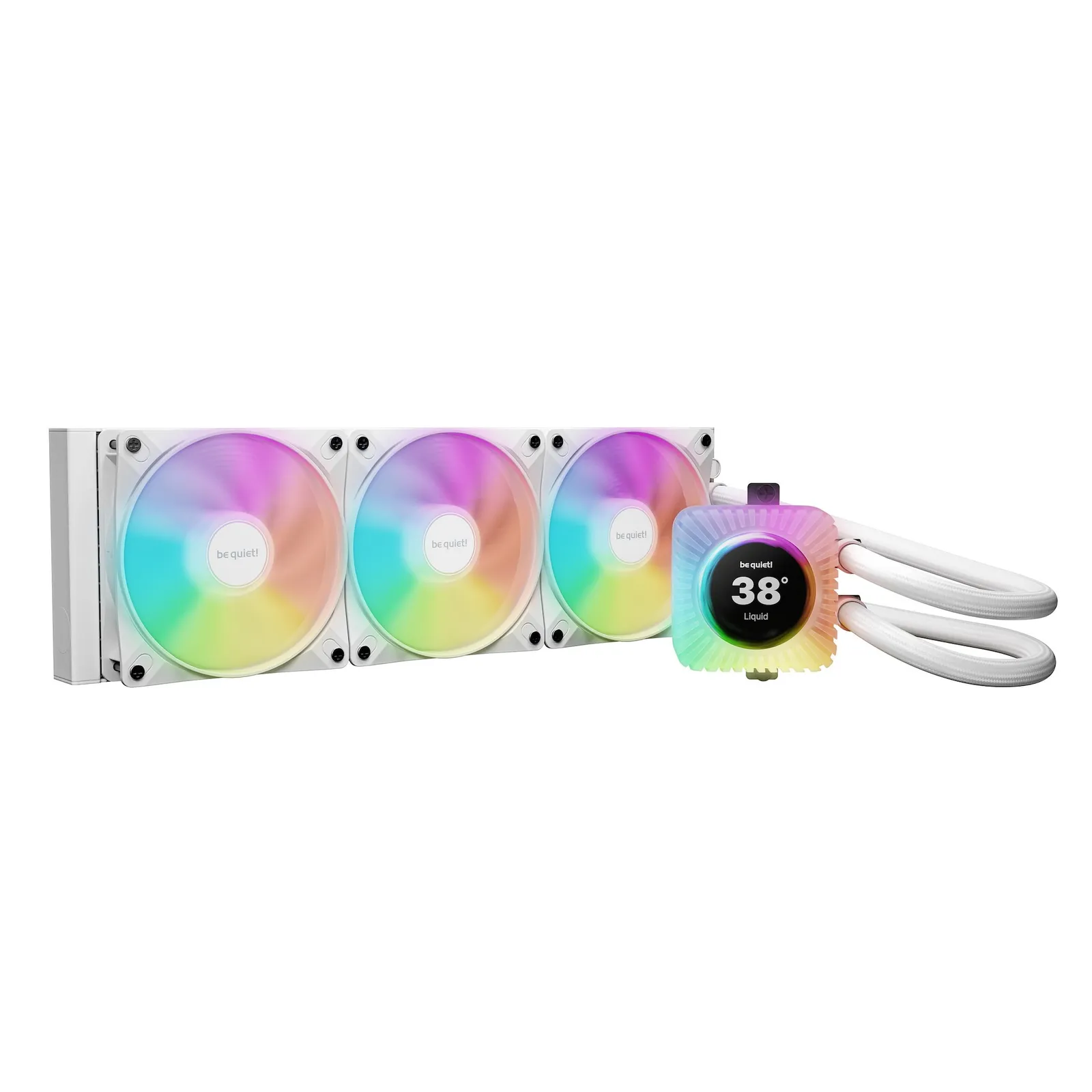 PI_785417220 be quiet! Light LOOP IO LCD 360 mm White Wasserkühlung für Intel/AMD Prozessoren - Slika 1