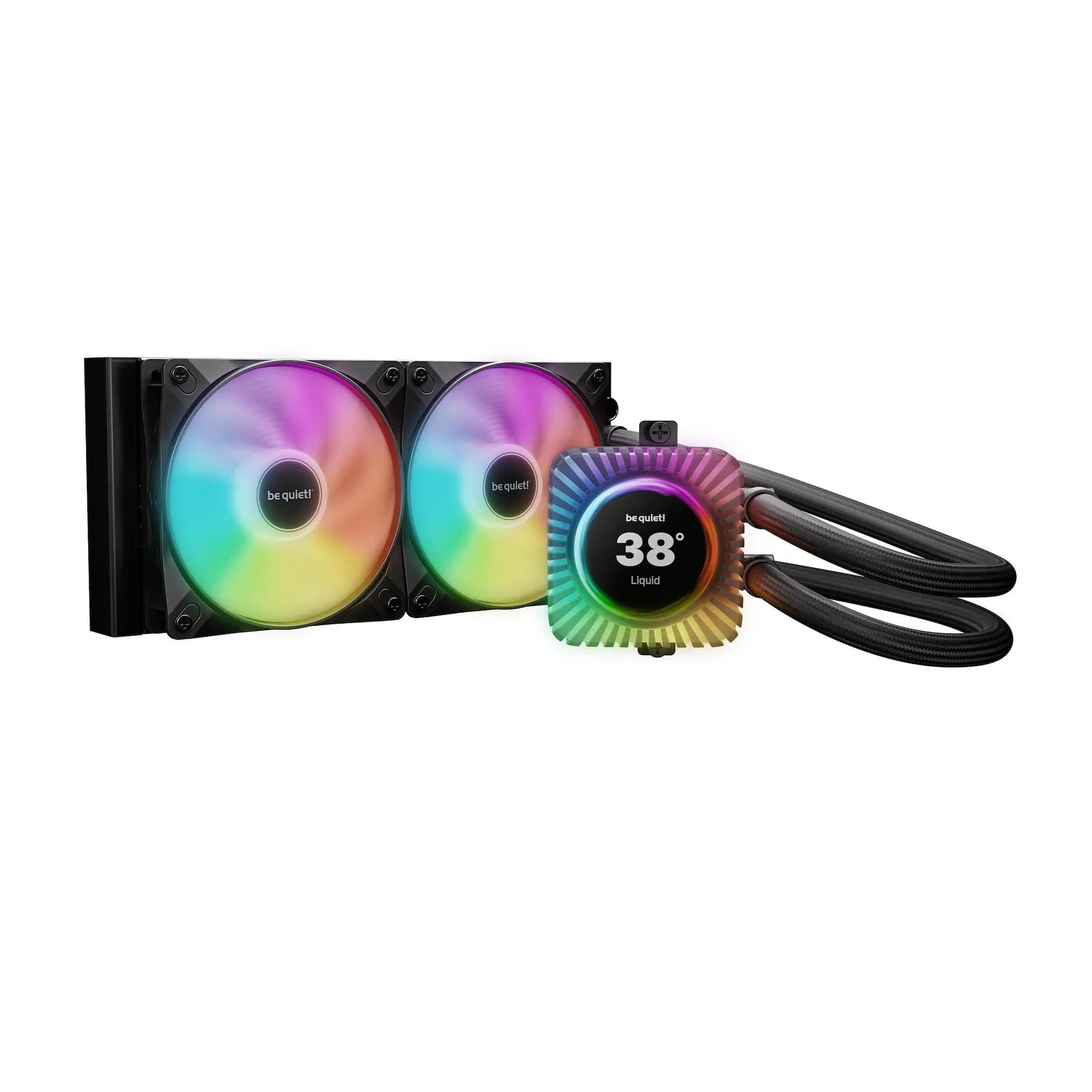 PI_785417648 be quiet! Light LOOP IO LCD 240 mm Wasserkühlung für Intel/AMD Prozessoren - Slika 1