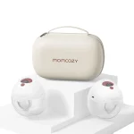 Momcozy M5 Smart Milchpumpe, Doppelmilchpumpe mit Akku grau