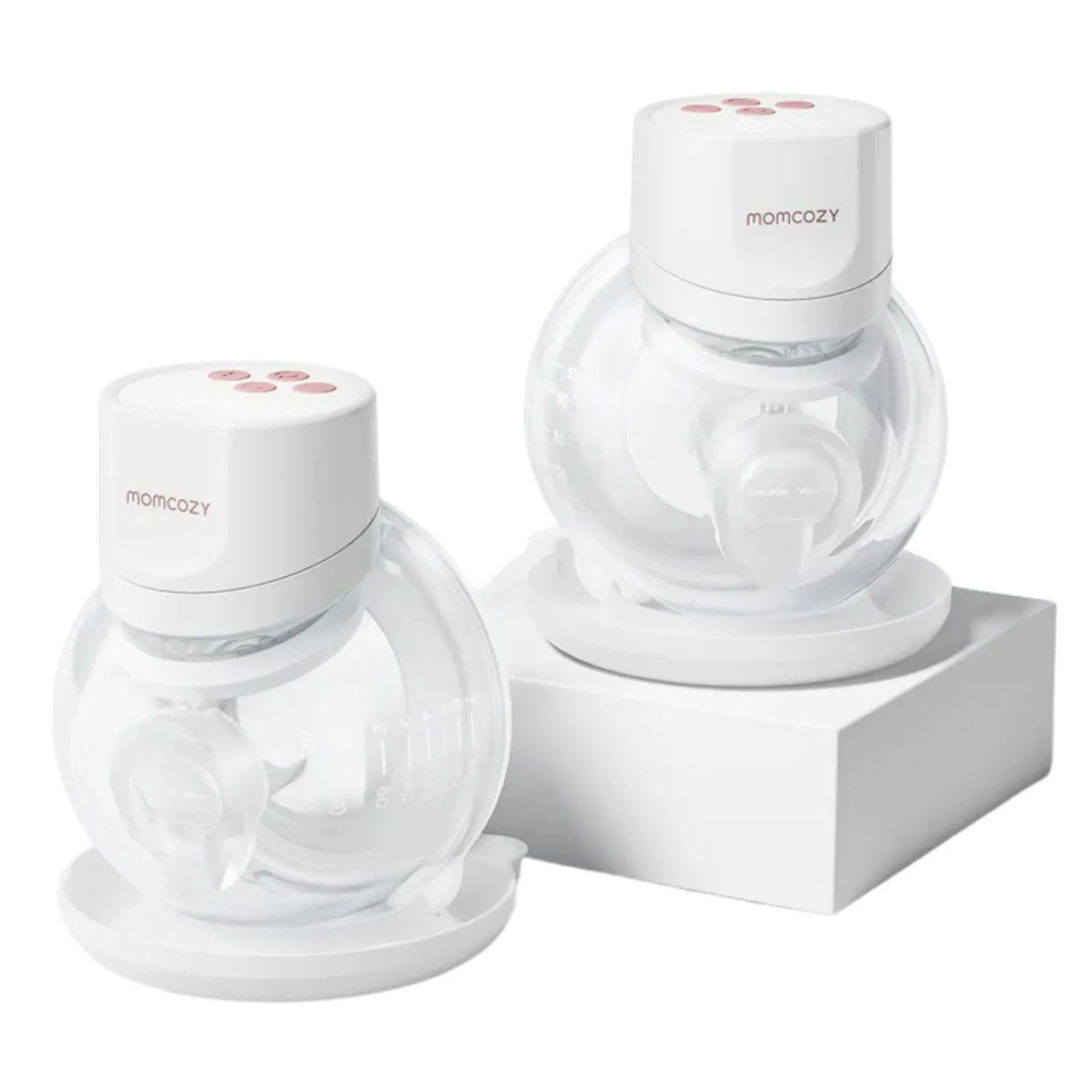 PI_786158389 Momcozy S12 Pro+ Milchpumpe, Doppel, mit Akku, weiß - Slika 1