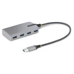 StarTech.com 4 Port USB 3.0 Hub 4x USB-A, Überstromschutz (OCP), Wake on USB