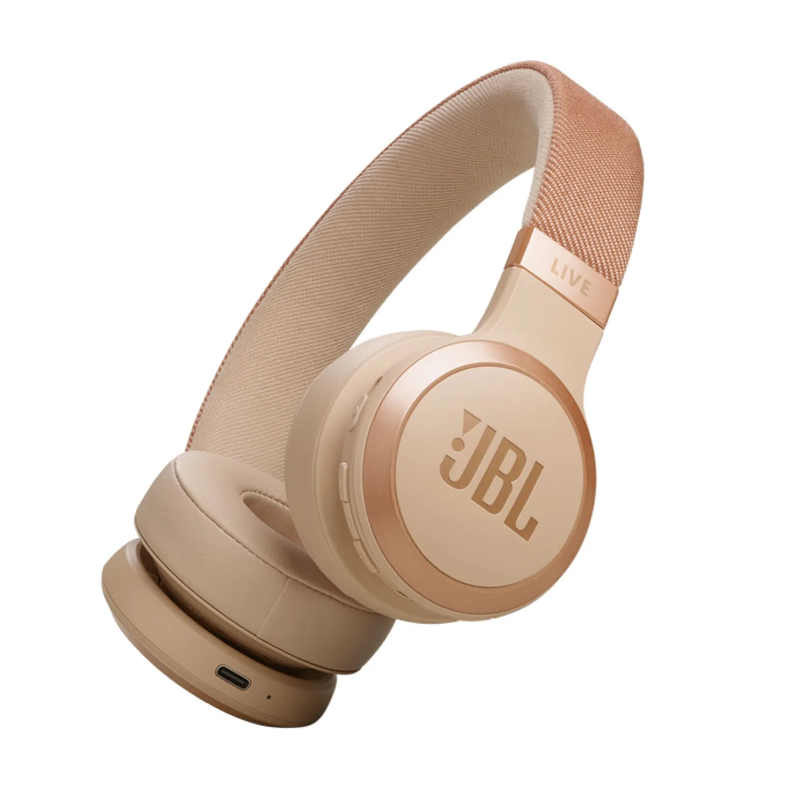 230906150905000301900064H JBL LIVE 670 NC Wireless Bluetooth On-Ear Kopfhörer sandstone - Slika 1