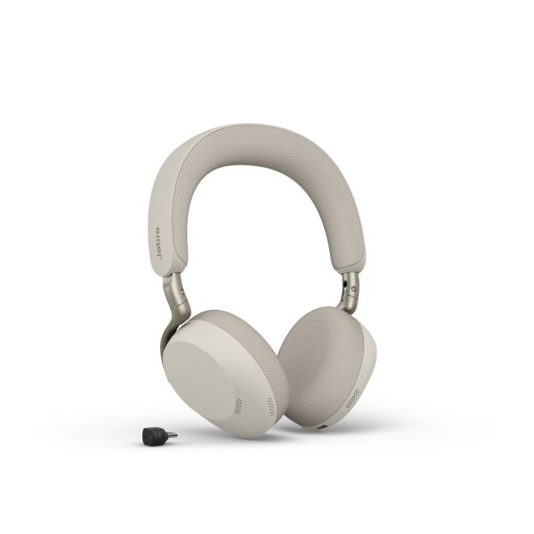 Jabra Evolve3 75 UC Stereo warm grey mit Link 390c