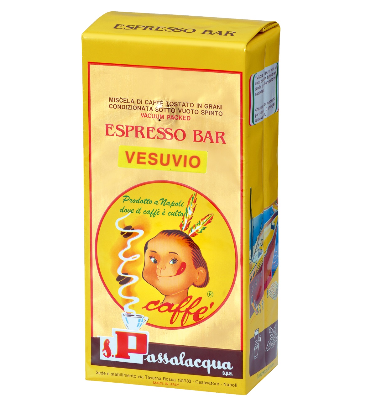 422971 Passalacqua VESUVIO 1 Kg Bohnen - Slika 1