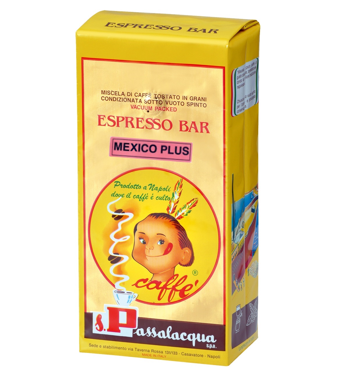 422974 Passalacqua MEXICO Plus 1 Kg Bohnen - Slika 1