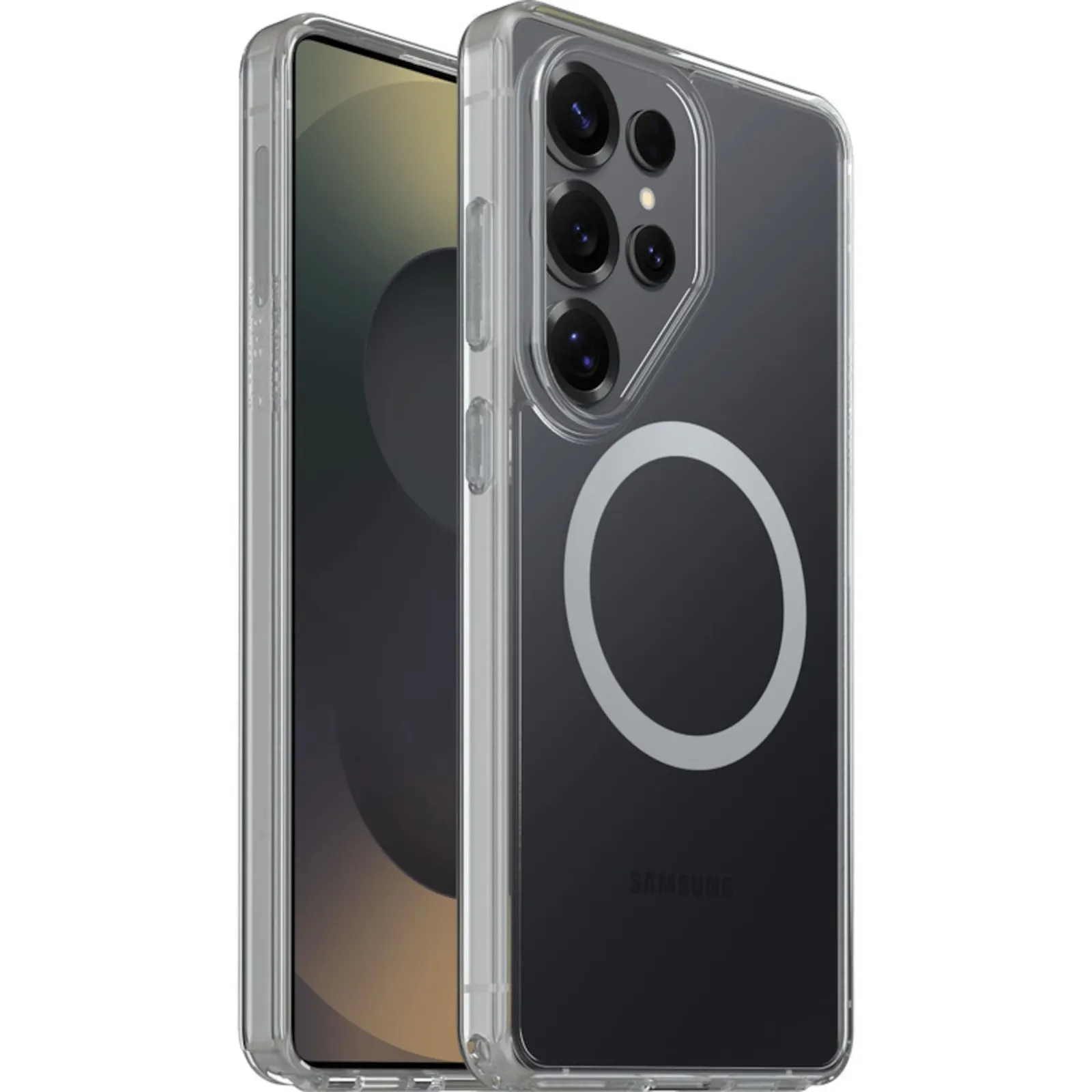 PI_772678983 OtterBox Symmetry Clear Magnets Case für Samsung Galaxy S26 Ultra transparent - Slika 1
