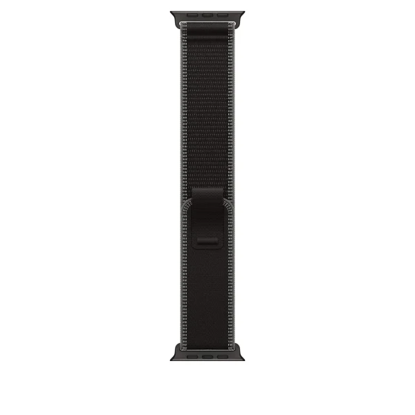 Apple 49 mm Trail Loop Black/ Charcoal - M/L - Titan Schwarz