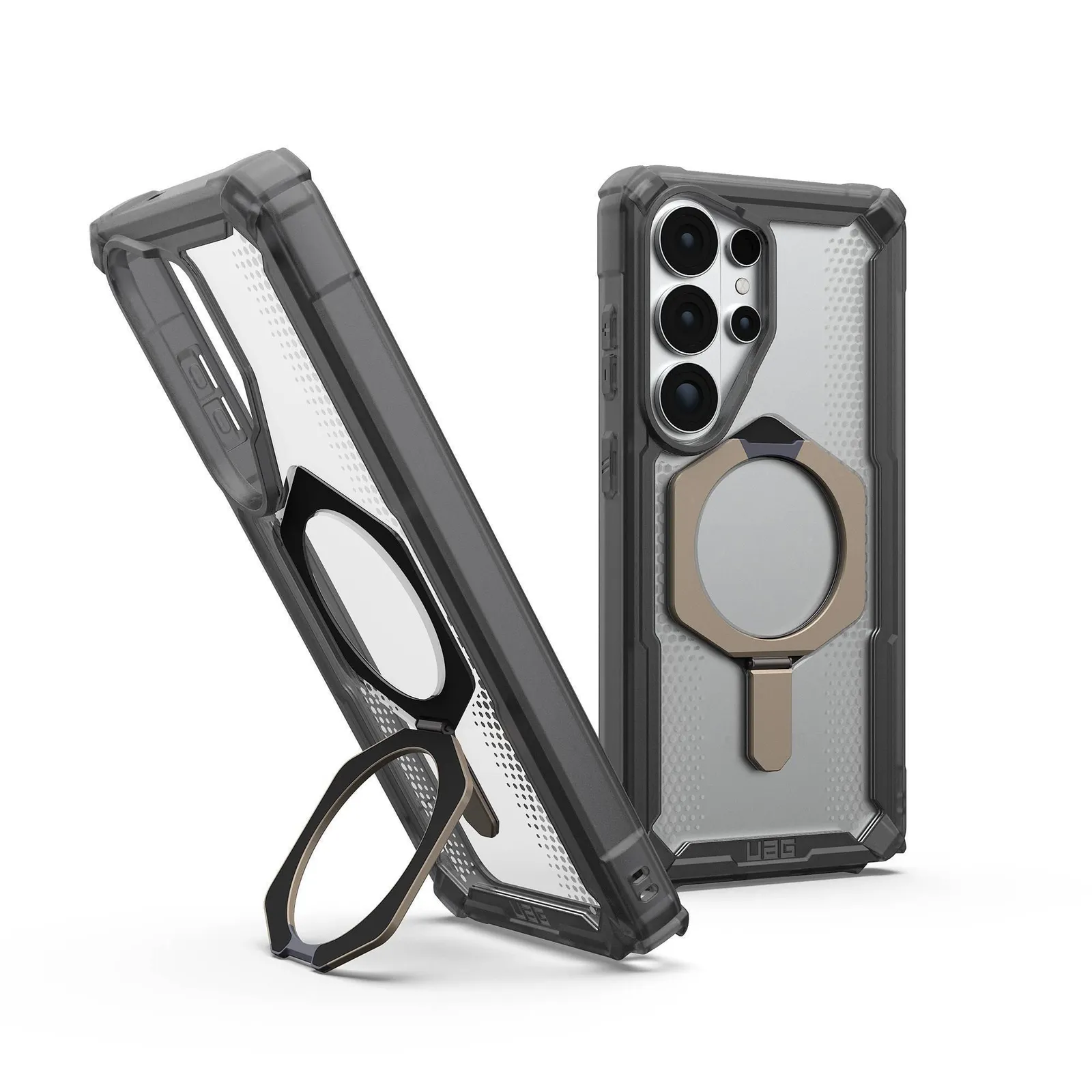 PI_773862260 UAG Urban Armor Gear Plasma XTE Kickstand Case mit Magnet-Modul für Samsung Galaxy S26 Ultra ash (grau)/ transparent/titan - Slika 1