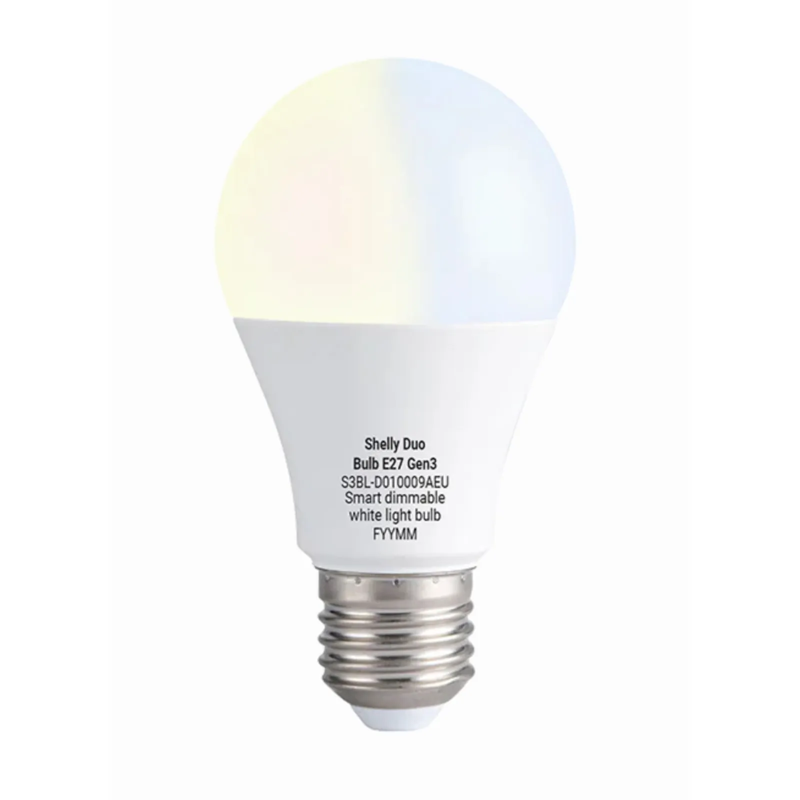 PI_777487413 Shelly Plug & Play Duo Bulb E27 Gen3 LED Lampe dimmbar Messfunktion WLAN BT - Slika 1