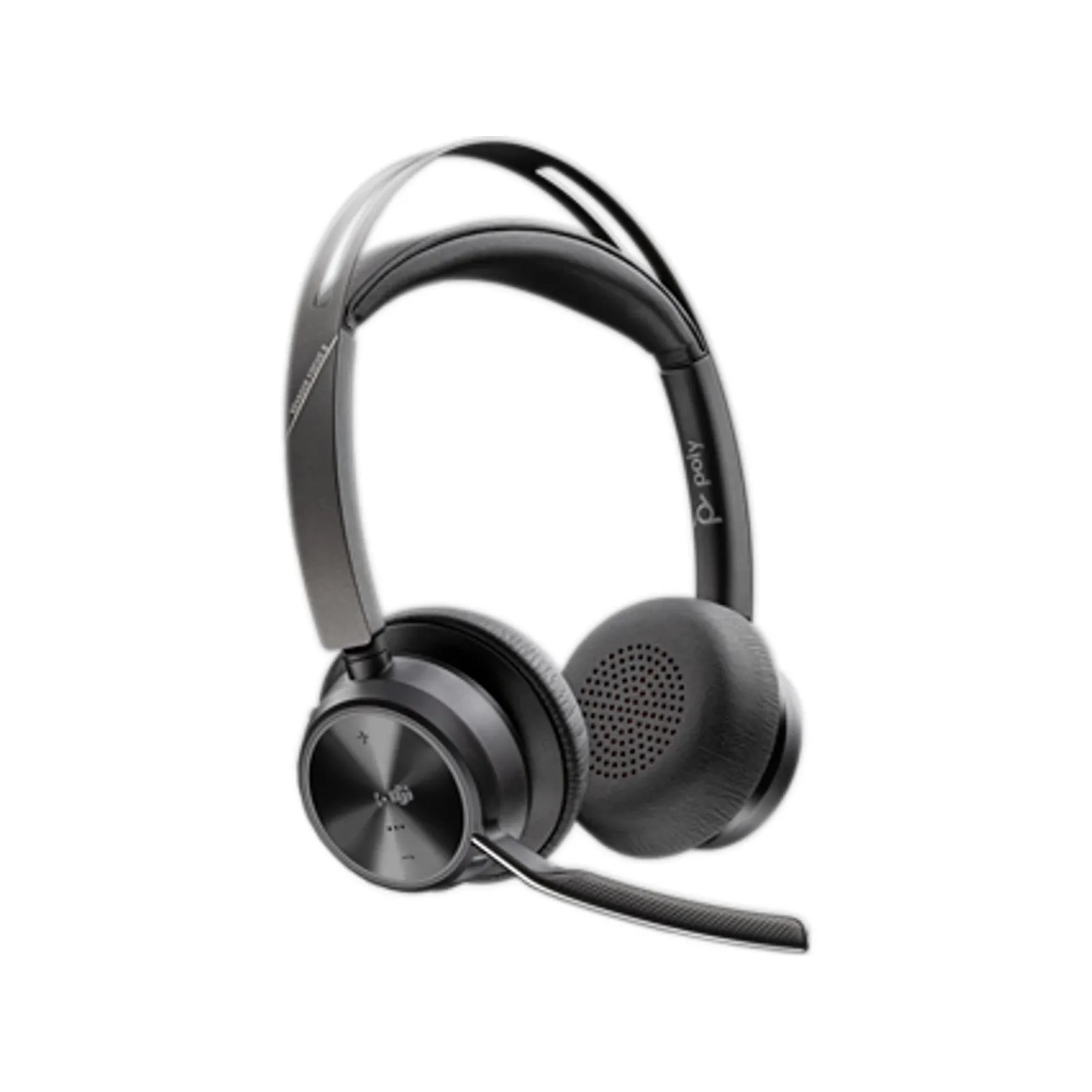 PI_779900199 Poly Voyager Focus 2 Teams - Headset On-ear Bluetooth USB-A-Adapter - Slika 1