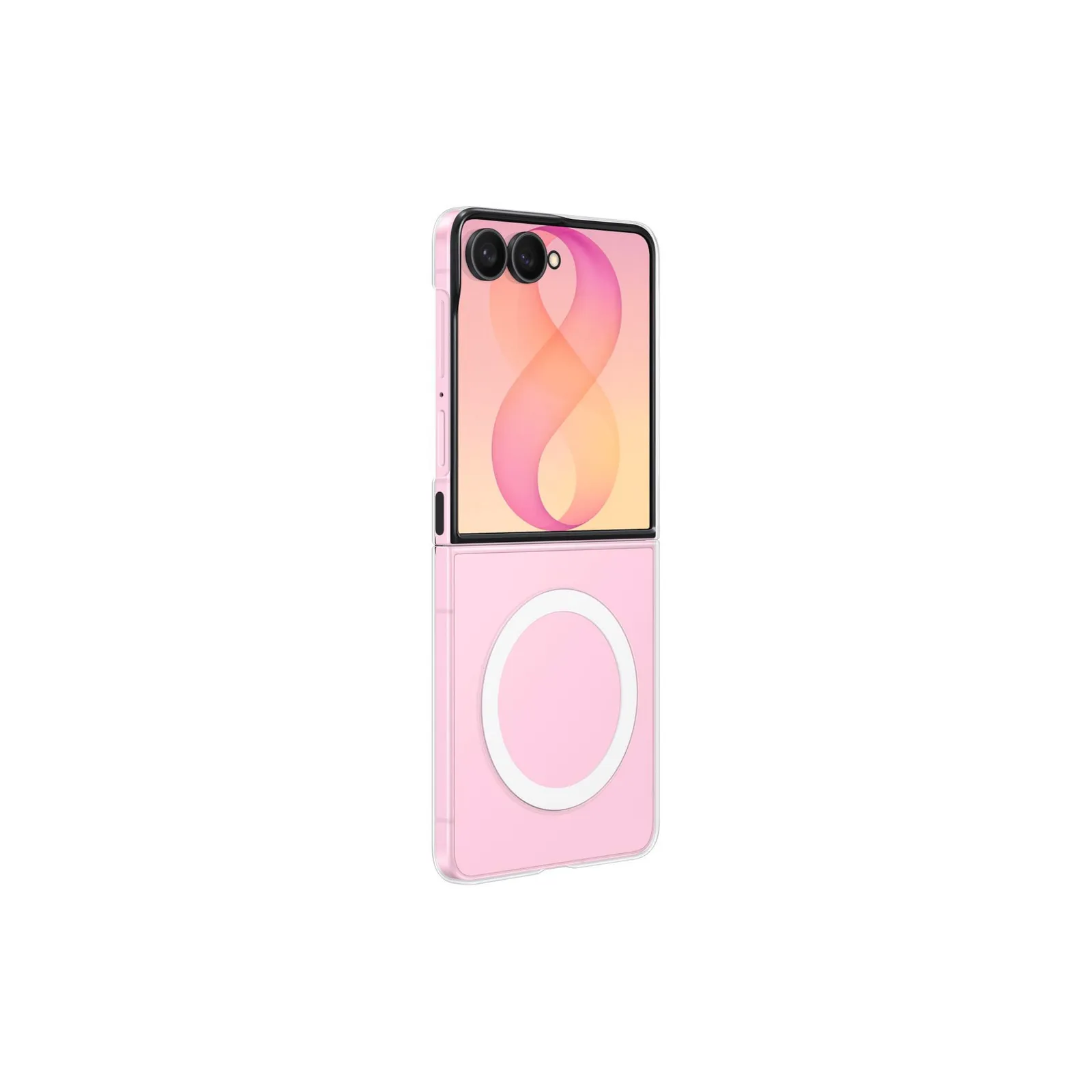 PI_784800366 Samsung Clear Magnet Case für Galaxy Flip8 transparent - Slika 1