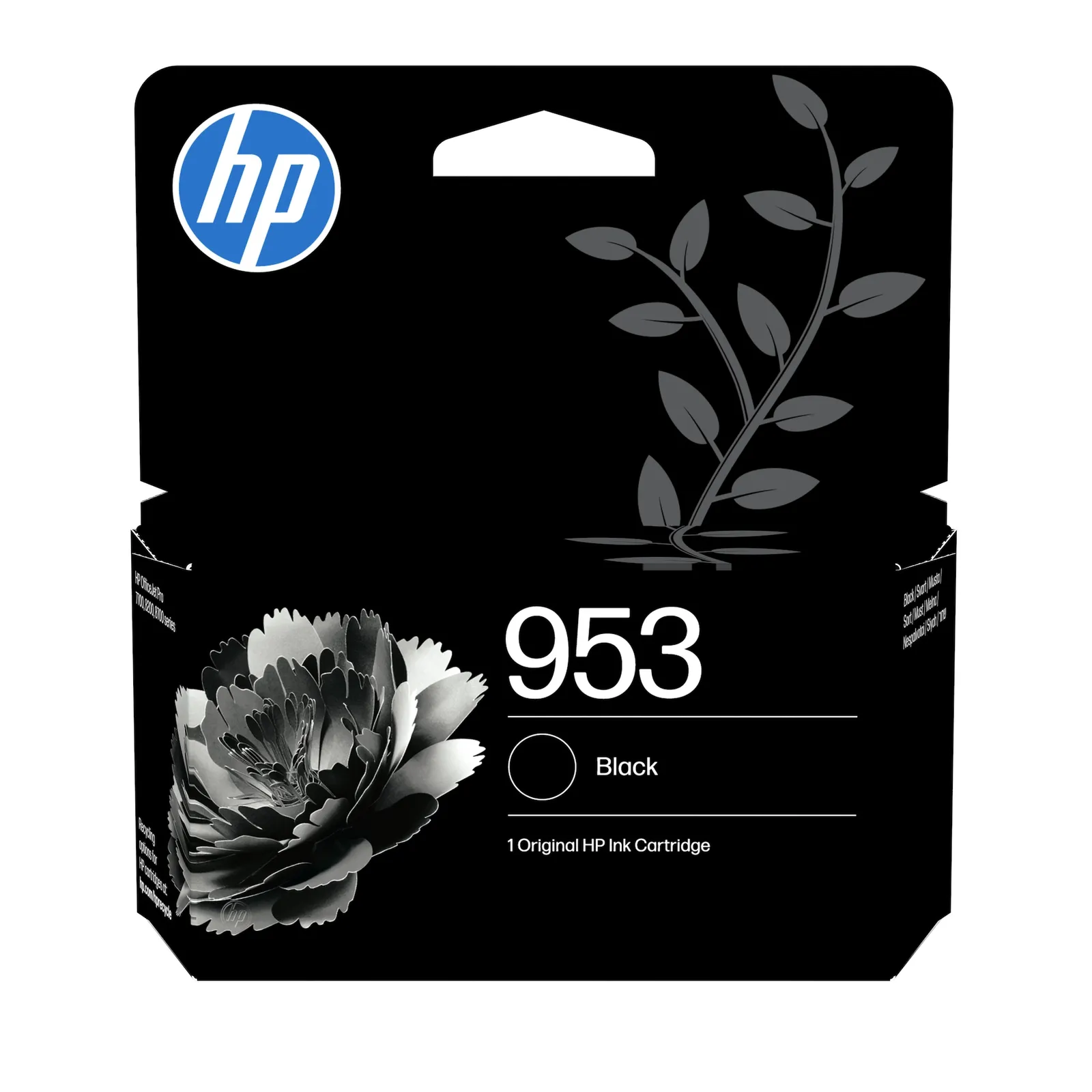 PI_787180495 HP Original 953 Druckerpatrone Schwarz (L0S58AE#LS1) für ca. 900 Seiten Instant Ink - Slika 1