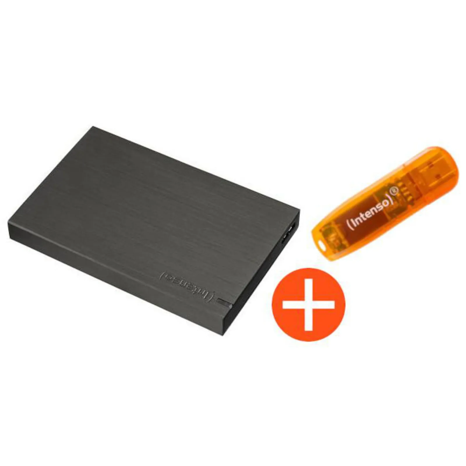 PI_790543953 Intenso Memory Board 2 TB externe Festplatte Bundle mit Rainbow Line 64GB USB Stick - Slika 1