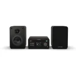 Pure Classic Stereo Mini Stereoanlage DAB+/FM, Bluetooth, CD, USB braun/Walnuss