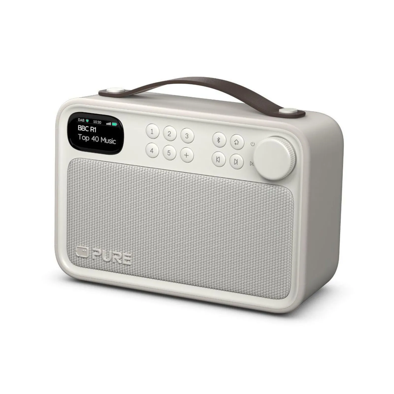 PI_790812448 Pure Bloom Radio mit Bluetooth DAB+/UKW IPX5 portabel, mit Akku, sand - Slika 1