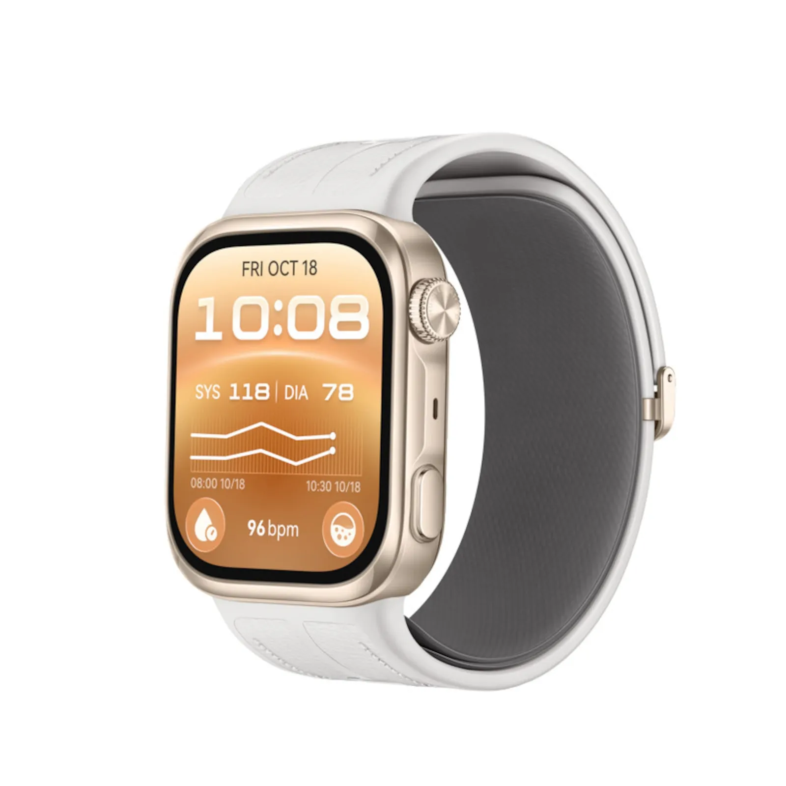 PI_791050087 Huawei Watch D3 Smartwatch 46mm Gold/Weiß - Slika 1