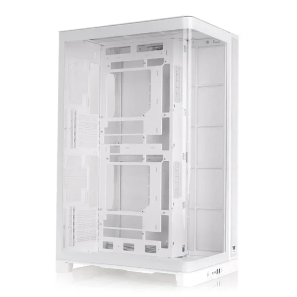 Thermaltake Capo X Dual TG Snow ARGB Gaming PC Gehäuse Tower Snow Seitenfenster