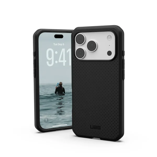 UAG Urban Armor Gear Dot MagSafe Case | Apple iPhone 18 Pro/17 Pro | schwarz