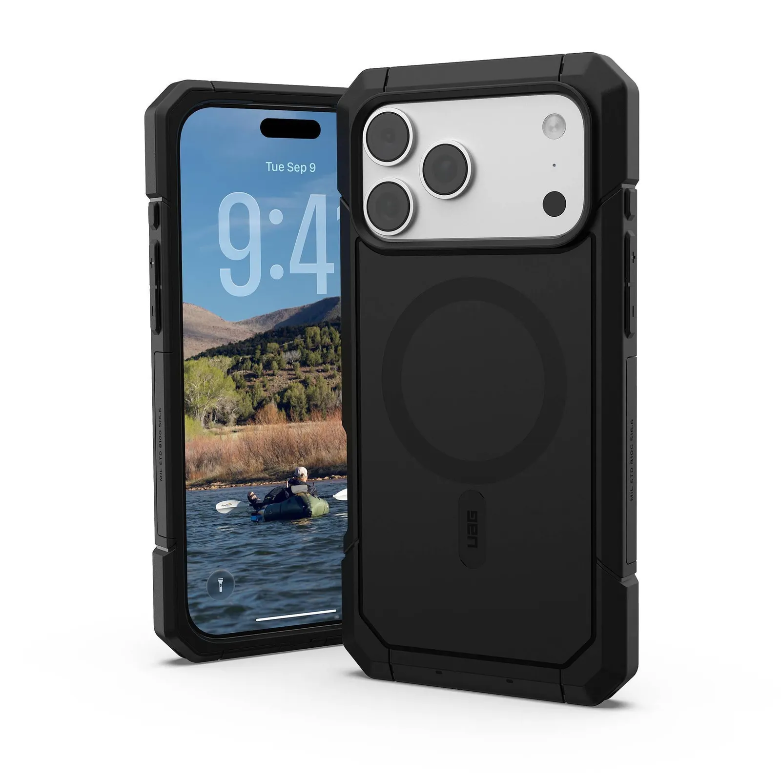 PI_791350779 UAG Urban Armor Gear Trooper MagSafe Case Apple iPhone 18 Pro Max/17 Pro Max schwarz - Slika 1